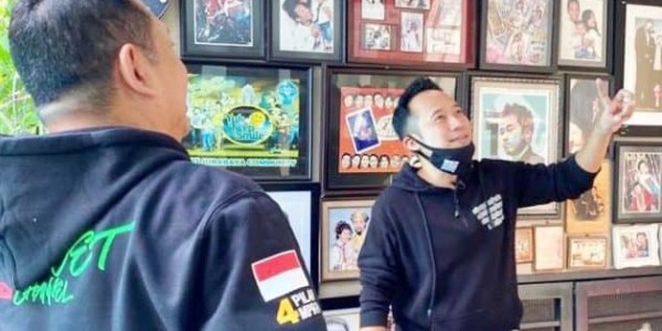 Datangi Kediaman Denny Cagur, Bamsoet Ajak Nge-Vlog Bareng Soal Kebangsaan