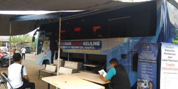 Ini Lima Lokasi Samsat Keliling di Jakarta