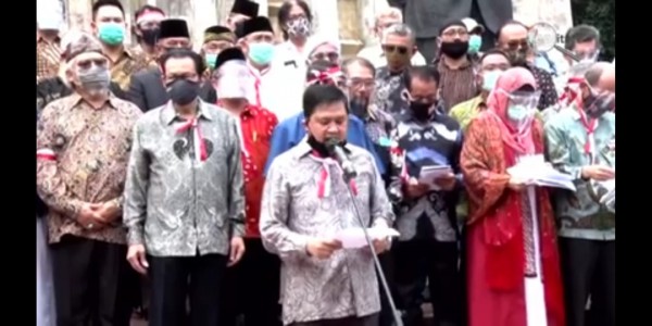 Deklarasi Di Tugu Proklamasi, Simak 10 Poin Jadi Diri KAMI