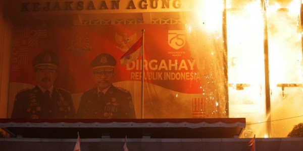 Ruang Kerja Jaksa Agung Juga Ikut Terbakar