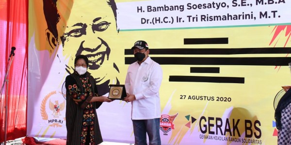 Resmikan 12 Nama Jalan di Surabaya, Bamsoet Dorong Perusahaan Giat Lakukan CSR