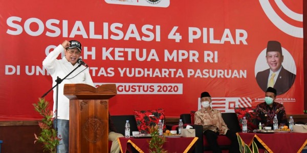 Bamsoet Dorong Santri dan Mahasiswa Jadi Benteng Penjaga Pancasila
