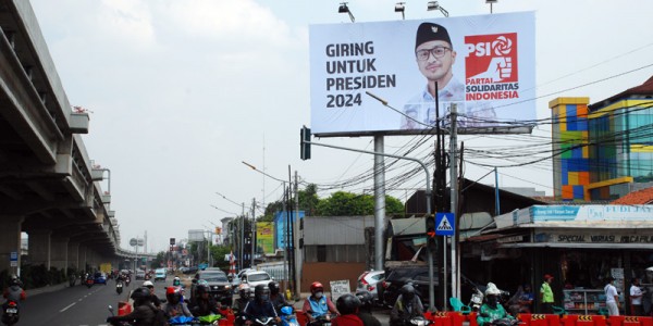 Baliho Jago  Presiden PSI