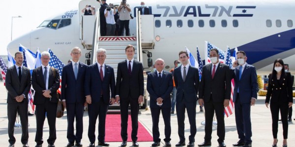 Delegasi AS dan Israel Naiki Penerbangan Pertama dari Tel Aviv ke Abu Dhabi