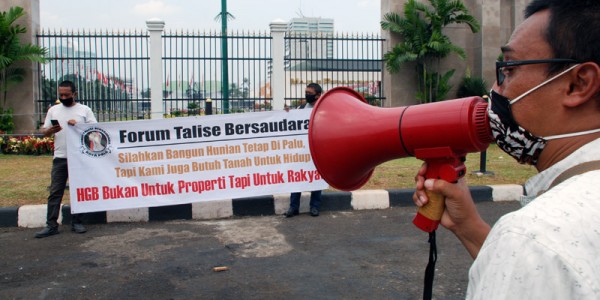 Forum Talise Bersaudara Tuntut Kembalikan Tanah Hak