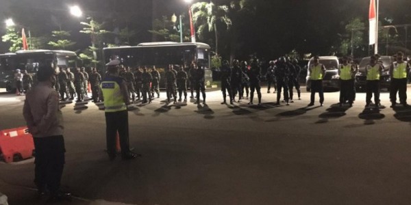 Aparat Gabungan Polisi-TNI Gelar Patroli Berskala Besar di Jakarta