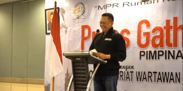 Ketua MPR RI Ingatkan Pers Harus Jadi Corong Penyebar Semangat Kebangsaan