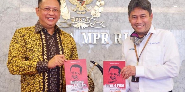 Ketua MPR RI Cetak Buku Terbarunya Dengan Judul 'JURUS 4 PILAR'