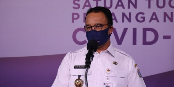Anies Resmi Tarik Rem Darurat, Kembali Berlakukan PSBB Total