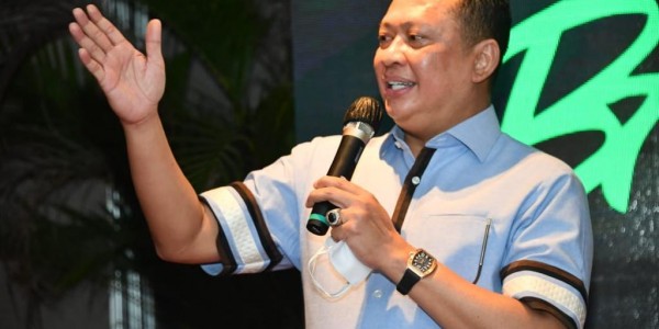 Sosialisasikan 4 Pilar, Ketua MPR Luncurkan Youtube Bamsoet Channel dan Podcast Ngompol