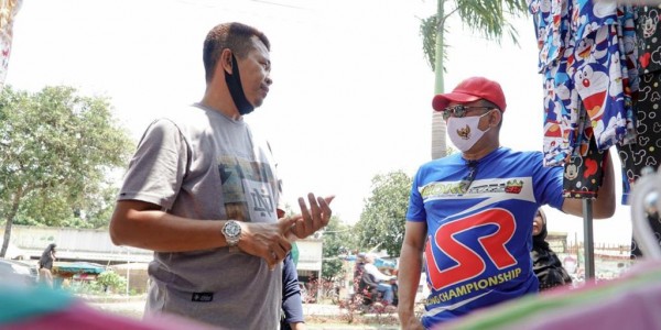 Bamsoet Minta Pedagang Jangan Menyerah di Tengah Pandemi
