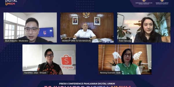 Sebanyak 30 Inovator Muda Terpilih Dalam Program Pahlawan Digital UMKM