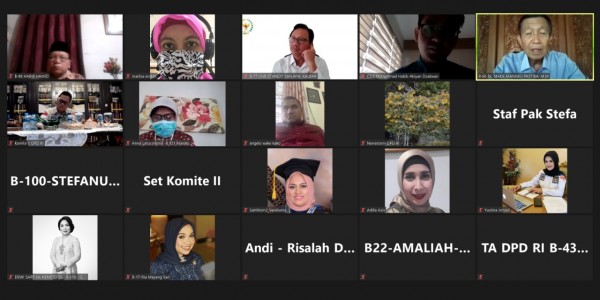 Komite II DPD RI Bahas Materi RUU Penanggulangan Bencana dengan CSIS