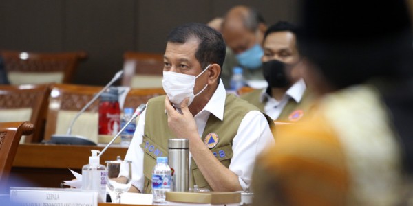 Doni Monardo Raker Dengan Komisi VIII DPR