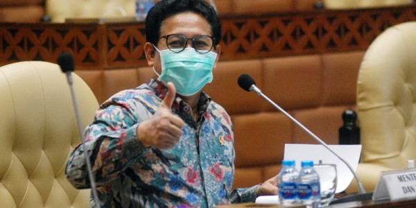 Mendes Raker Dengan Komisi V DPR RI