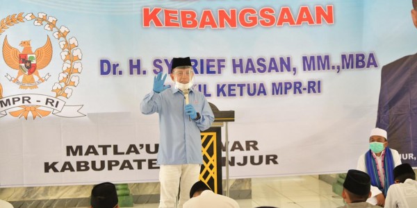 Wakil Ketua MPR RI Sebut Sosialisasi 4 Pilar Untuk Menumbuhkan Rasa Cinta Tanah Air