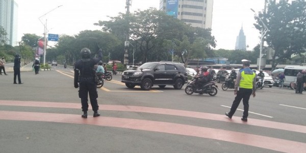 Antisipasi Demo, Polisi Siapkan Pengalihan Lalu Lintas di Sekitar Senayan