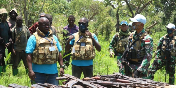 Turunkan 43 Milisi Beserta 32 Senjata, Satgas TNI RDB Monusco Ukir Prestasi
