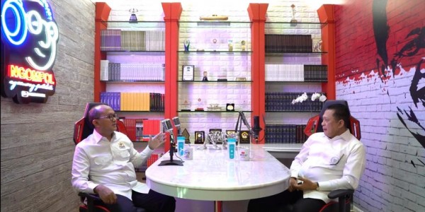 Bareng Aburizal Bakrie, Bamsoet Bahas Ekonomi, Politik dan Masa Depan Indonesia