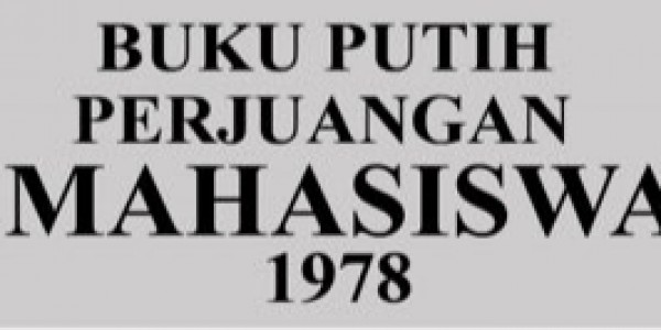 Buku Putih Perjuangan Mahasiswa 1978, Mengkritisi Kebijakan Soeharto