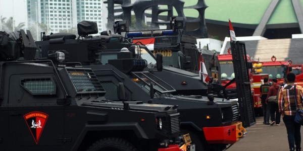 Kepolisian Tetap Siaga Di DPR