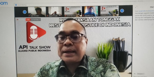 RUU Kejaksaan Tonggak Restorative Justice di Indonesia