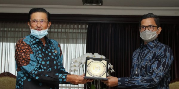 Bertemu Dirut BTN, Fadel Muhammad Dorong Penyediaan Rumah Murah