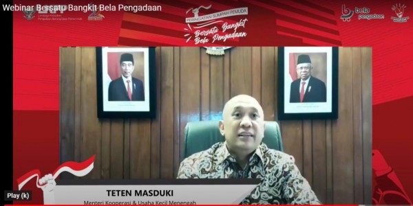 Menkop Dorong Instansi Pemerintah Belanja Produk UMKM