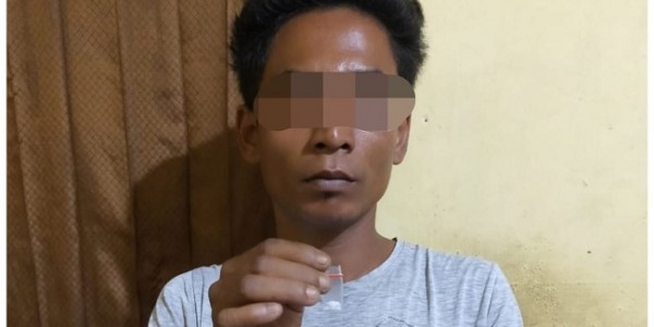 Jual Sabu, Pak Salman Diringkus Tekab Polsek Tanjung Beringin