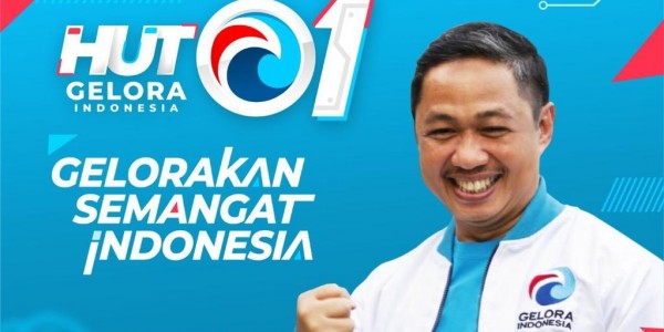 Dari Presiden, Tokoh Nasional Hingga Artis Ucapkan Selamat ke Partai Gelora