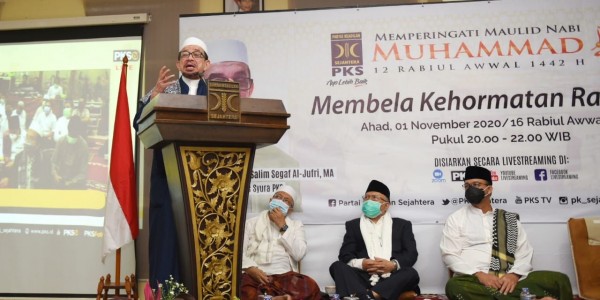 Ketua Majelis Syura PKS Sebut yang Hina Nabi Muhammad Allah yang Menyelesaikannya