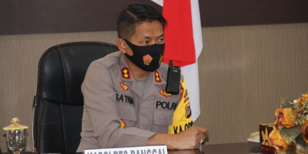 Amankan Debat Publik, Kapolres Banggai Kerahkan Ratusan Personel Gabungan TNI/Polri 