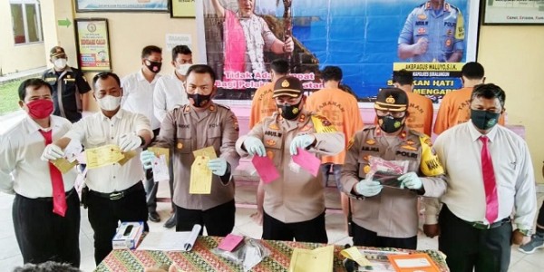 Polres Simalungun Ungkap 82 Kasus dan Menangkap 104 Pengguna Narkoba