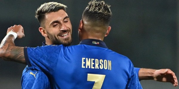 Italia Menang 4-0 Atas Estonia, Grifo Ukir Dwigol