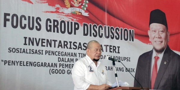 Banyak Kepala Daerah Korupsi, LaNyalla Dukung Regulasi Perkecil Biaya Politik Pilkada