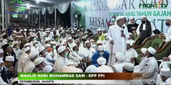 Habib Rizieq Terima Didenda Rp 50 Juta karena Langgar Protokol Kesehatan
