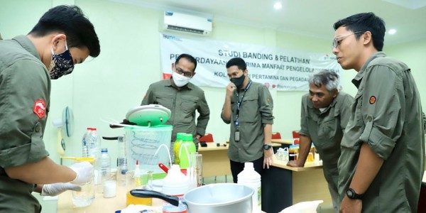 Pertamina Fasilitasi Bank Sampah Produksi Energi Terbarukan