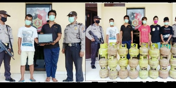 Berkat Aplikasi Horas Paten, Polres Simalungun Bekuk Pencuri Laptop dan Tabung Gas