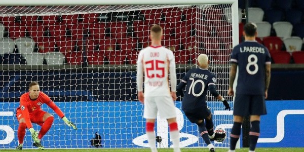 Penalti Neymar Bawa PSG Menang 1-0 Atas Leipzig