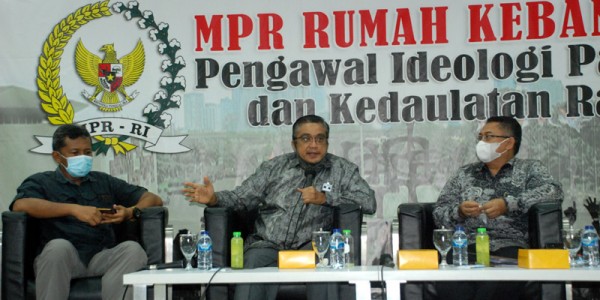 Diskusi MPR "Kebangkitan Pariwisata dari Pandemi Covid-19 Sebagai Pondasi Ekonomi Nasional"