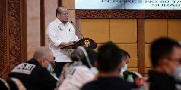 LaNyalla Minta Pemda dan Senator Pastikan Kenyamanan Pengungsi Gunung Lewotolok NTT