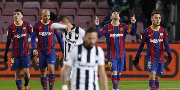 Tundukkan Levante, Messi Bawa Barcelona Kembali ke Jalur Kemenangan