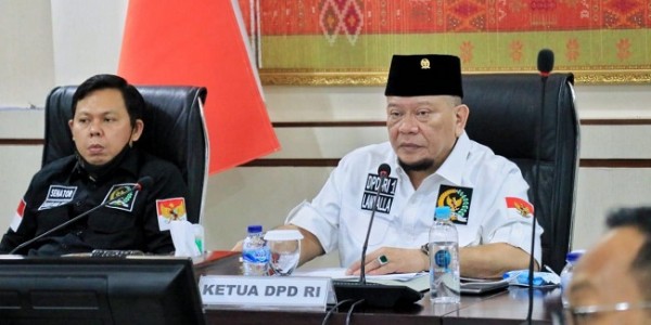 Rakor Dengan BUMN, LaNyalla Minta Semua Pihak Dukung Percepatan Proyek Strategis Nasional 