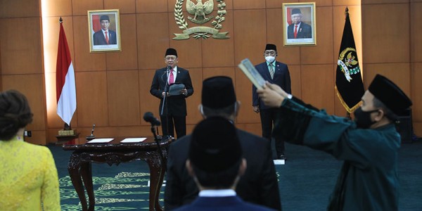 Pelantikan  7 Anggota MPR RI Pengganti Antar Waktu