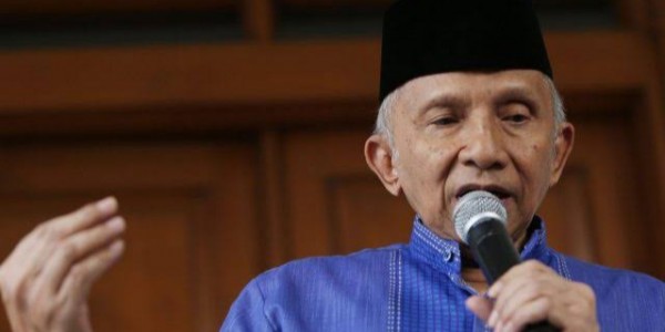 Amien Rais Beri Tawaran Jokowi untuk Mundur dari Jabatannya