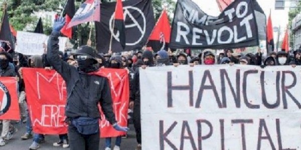 Polisi Waspadai Kelompok Anarko Menyusup Saat Aksi 1812