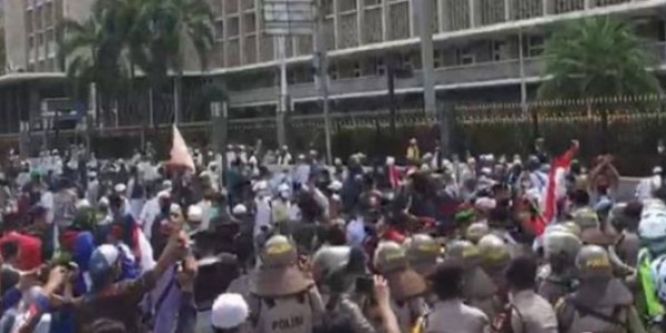 Aksi 1812, Polisi Tangkap 455 Orang, 26 Reaktif Covid-19