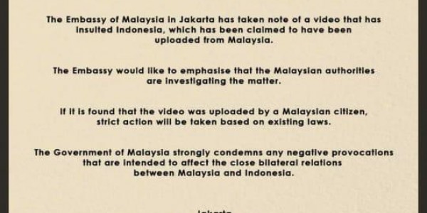Malaysia Akan Ambil Tindakan Tegas terkait Kasus Lagu Indonesia Raya