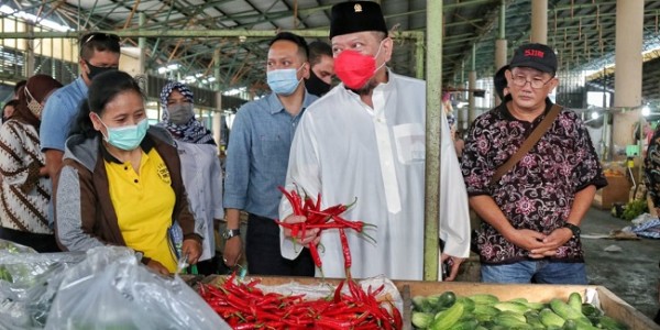 Ketua DPD RI Ingin Pasar Dukung Pemulihan Ekonomi Masyarakat