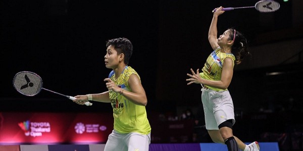 Dilibas Pasangan Malaysia, Greysia dan Apriani Kuburkan Impiannya 